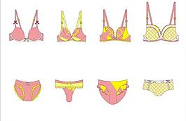 内衣款式图图片