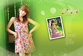 写真相册模板图片