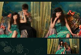 婚纱相册模版图片