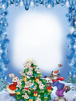 新年儿童背景模板图片