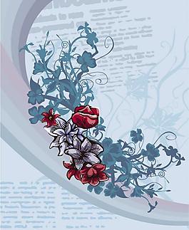 花纹 花图片