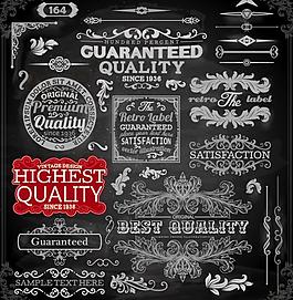 欧式花纹 标签图片