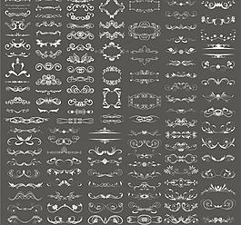 欧式花边花纹图片