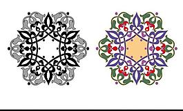 阿拉伯花纹图片