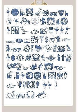 中国风花纹图片