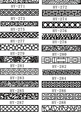镂空雕刻花纹图片