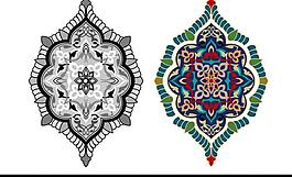 阿拉伯花纹图片