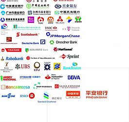 世界各大银行logo图片