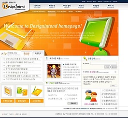 网站模版首页设计