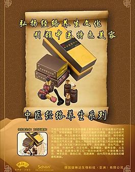 中医养生美容海报图片