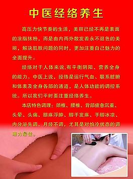 中医经络养生图片