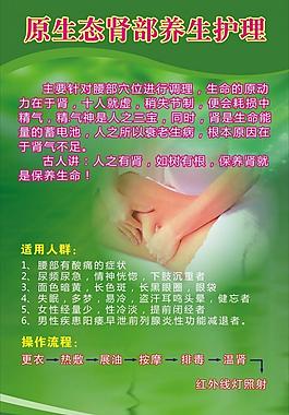 原生态肾部养生保养图片