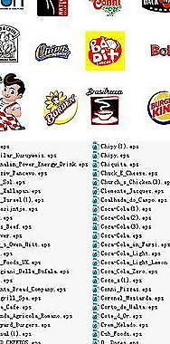食品企业矢量logo图片
