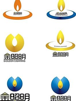 金照明灯具logo图片
