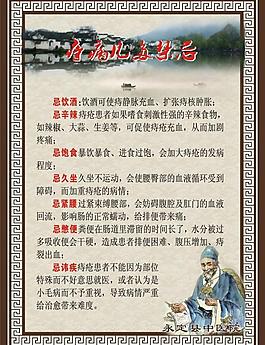 痔病几多禁忌 中医图片