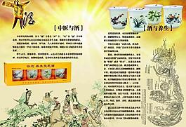 灵芝酒宣传册图片