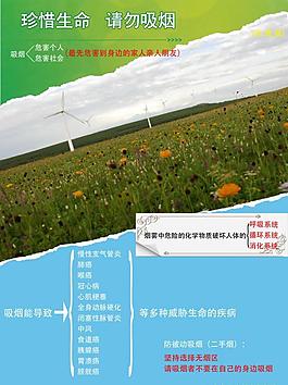 健康彩页传单图片