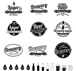 啤酒标签图片