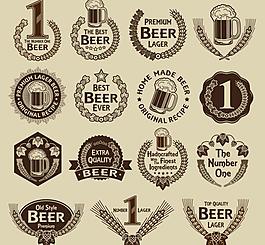 啤酒标签图片