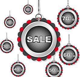 金属销售打折标签图片