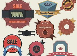 怀旧销售标签贴纸图片