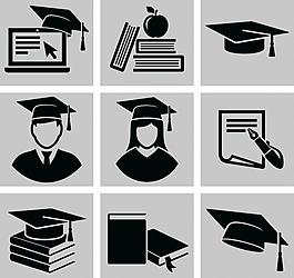 大学学院标签贴纸图片