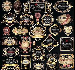 欧式标签lable图片