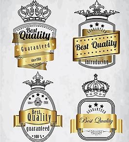 欧式标签lable 皇冠图片