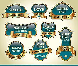 欧式标签lable图片