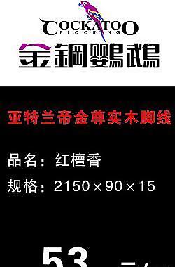 金钢鹦鹉地板标签图片