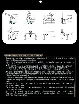 出口沙发标签图片