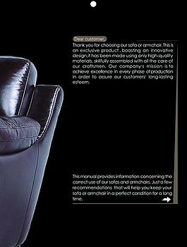 出口沙发标签图片