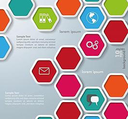 六边形标签图片