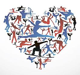 体育人物图标图片