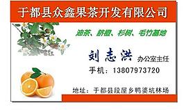 果茶名片图片