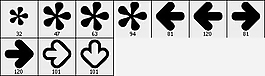 14款箭头图标