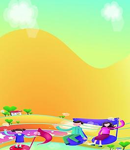 动漫卡通背景图片