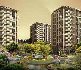 房地产广告效果图图片