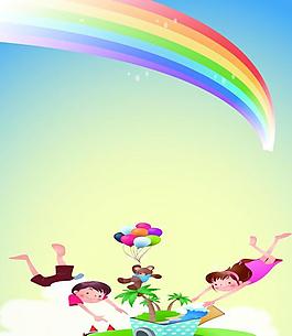 动漫卡通背景图片