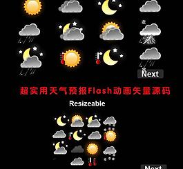 天气预报fla源码图片