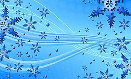 雪花图案背景图片