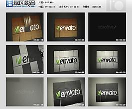 木板拼结logoae模板图片