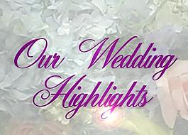 浓情婚礼背景图片