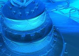 浓情婚礼背景图片