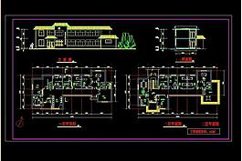 卫生院施工图纸图片