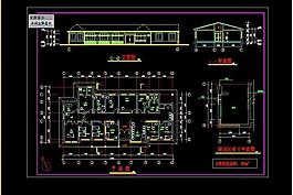 卫生院施工图纸图片