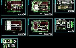 某焦化厂办公楼建筑图图片