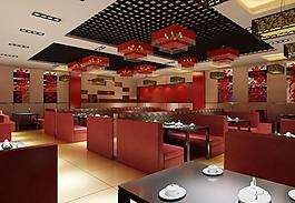 火锅店 大厅图片