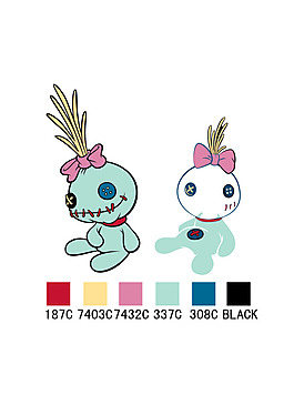 Disney Stitch 布娃娃
