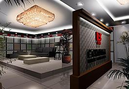 瓷砖店铺室内效果设计图片
